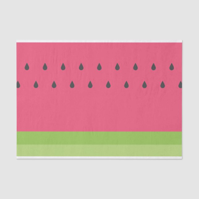 Papier de soie de soie de pastèque (Recto)