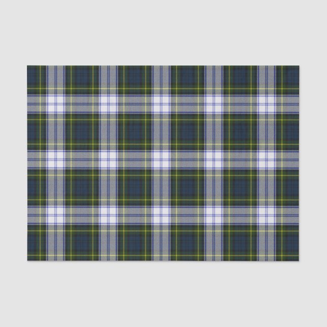 Papier de soie de soie de plaid de tartan de robe (Recto)