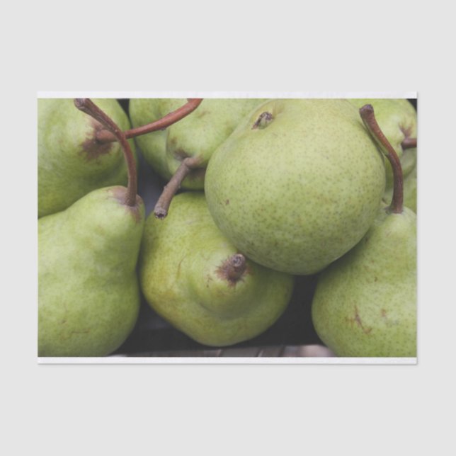 Papier de soie de soie de poires (Recto)