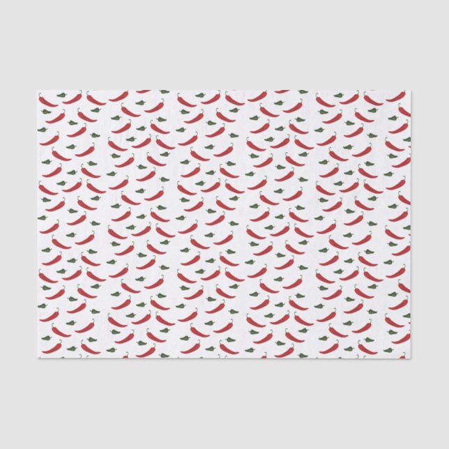 Papier de soie de soie de poivre de piment (Recto)