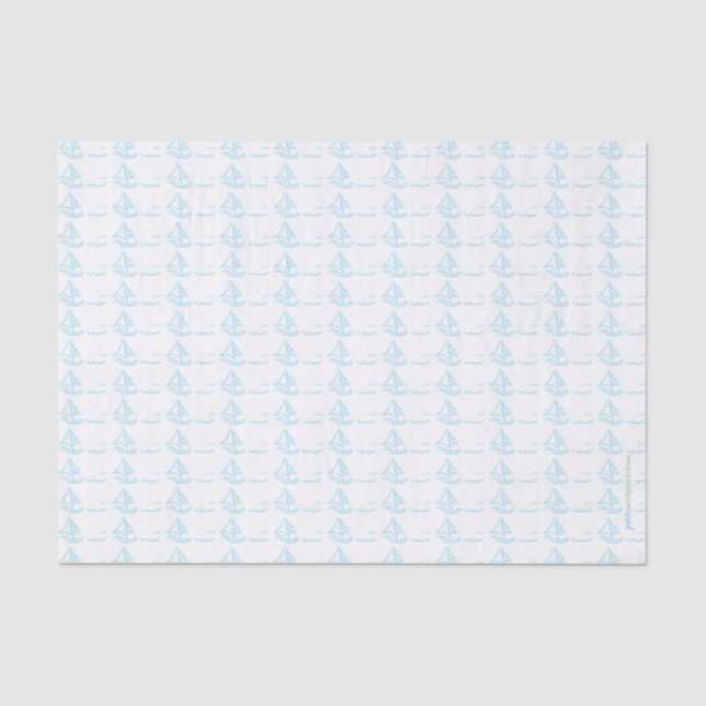 Papier de soie de soie de voilier (Recto)