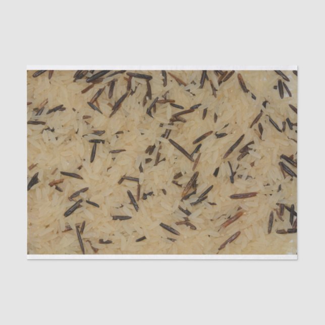 Papier de soie de soie de zizanie à grain long et (Recto)