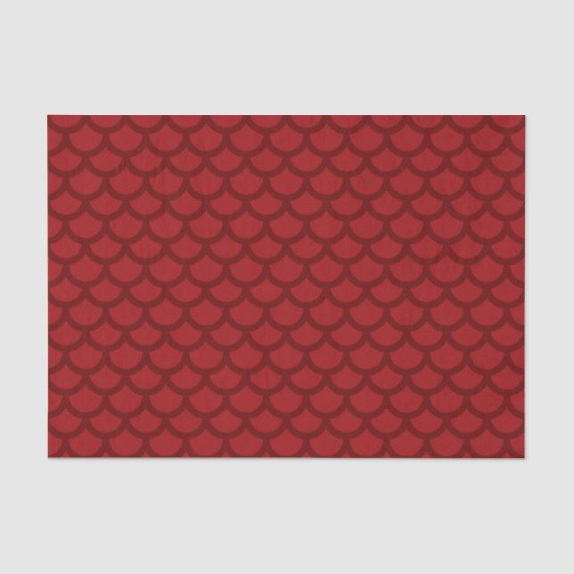 Papier de soie de soie d'échelle de dragon (Recto)