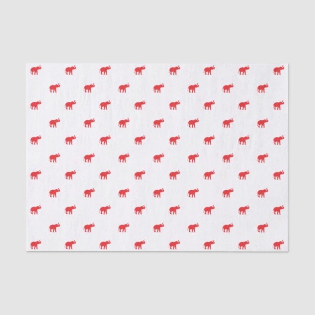 Papier de soie de soie d'objet superflu rouge et (Recto)