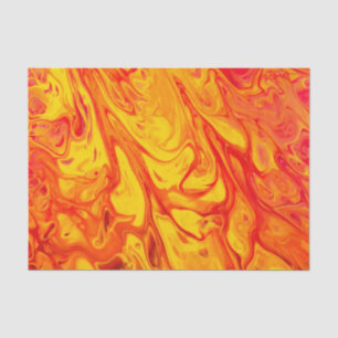 Papier de soie de soie du feu