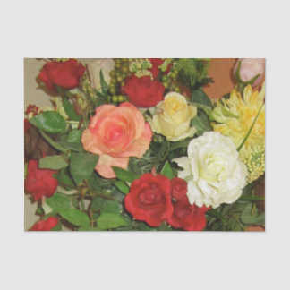 papier de soie de soie floral