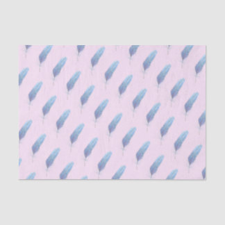 Papier de soie de soie magnifique de plume