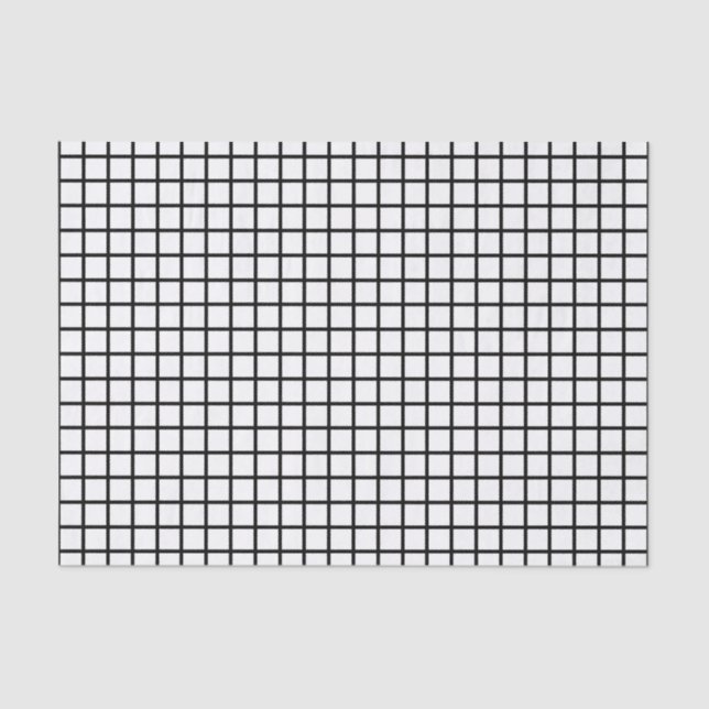 Papier de soie de soie noir et blanc unisexe (Recto)