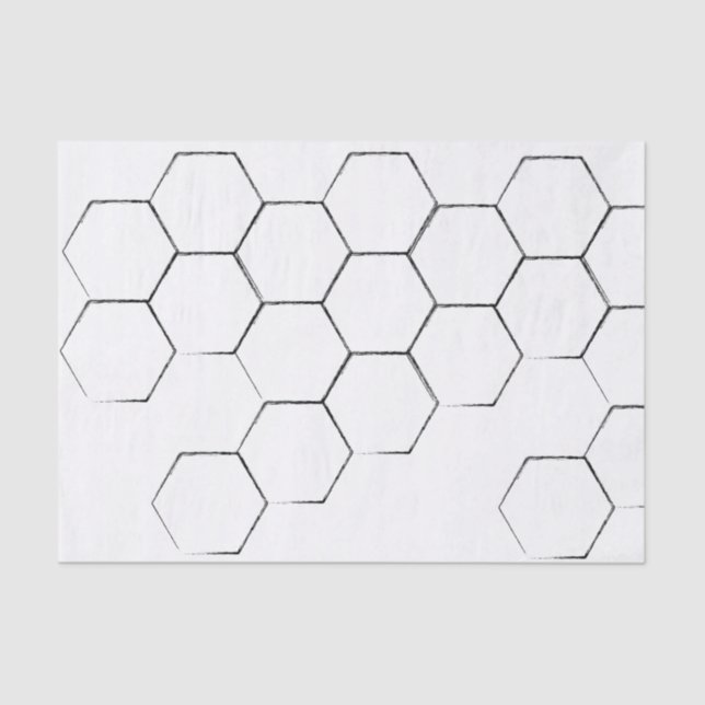 Papier de soie de soie noir rustique d'impression (Recto)