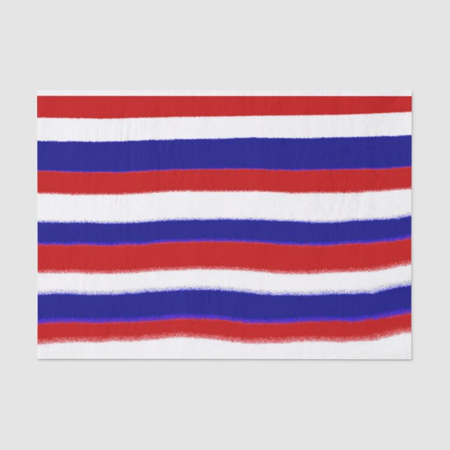 Papier de soie de soie patriotique (Recto)