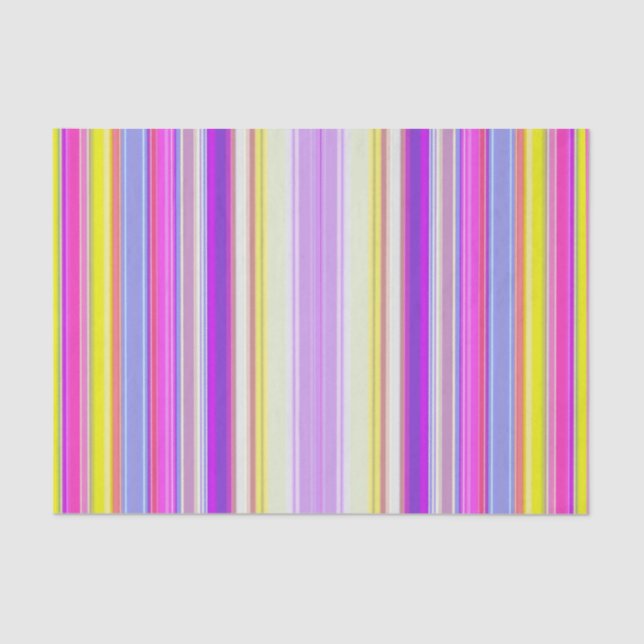 Papier de soie de soie rayé de sucrerie (Recto)