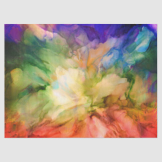 Papier de soie de soie rêveur de pétale de fleur