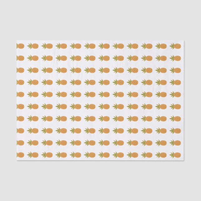 Papier de soie de soie tropical d'ananas (Recto)