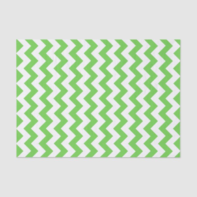 Papier de soie de soie vert clair et blanc de (Recto)