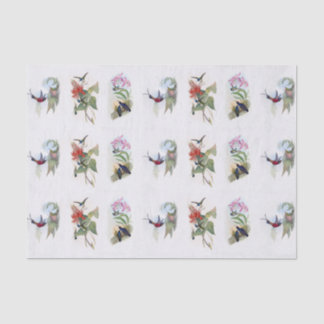 Papier de soie de soie vintage d'art de beaux