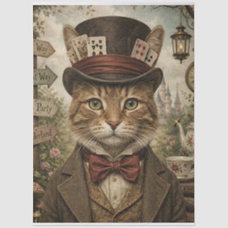 Papier de soie découpage pour la fête du chat Tomc