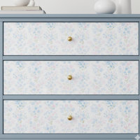 Papier de soie découpé floral pastel
