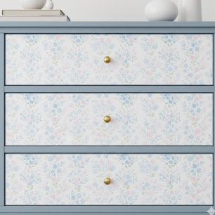 Papier de soie découpé floral pastel