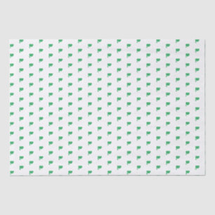 Papier de soie d'emballage cadeau chanceux avec tr