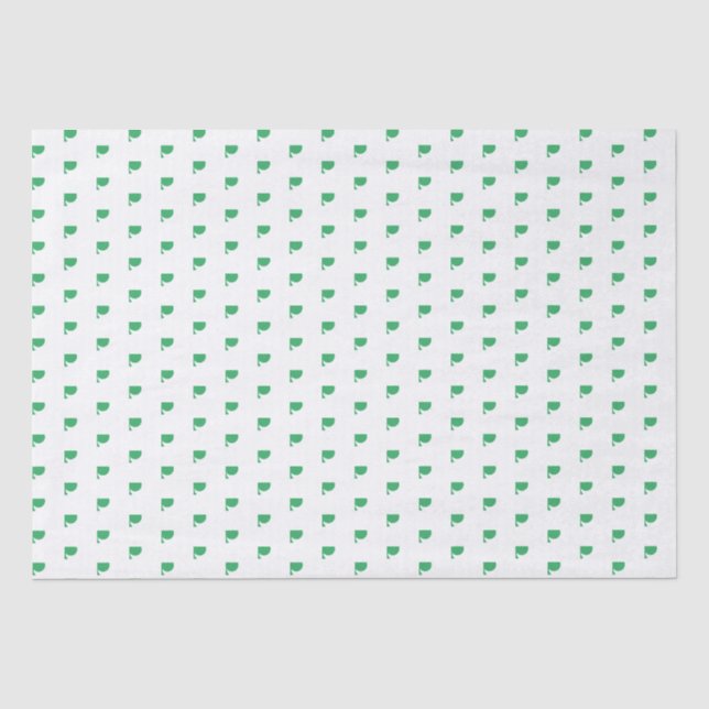 Papier de soie d'emballage cadeau chanceux avec tr (Recto)