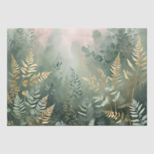 Papier de soie Élégance Forêt Brumeuse