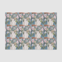 Papier de soie floral
