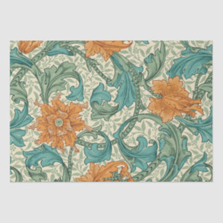 Papier de soie floral magnifique William Morris