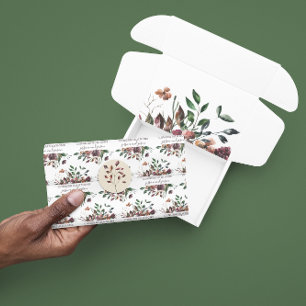 Papier de soie floral pour mariage 