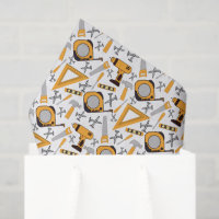 Papier de soie jaune pour bricoleur