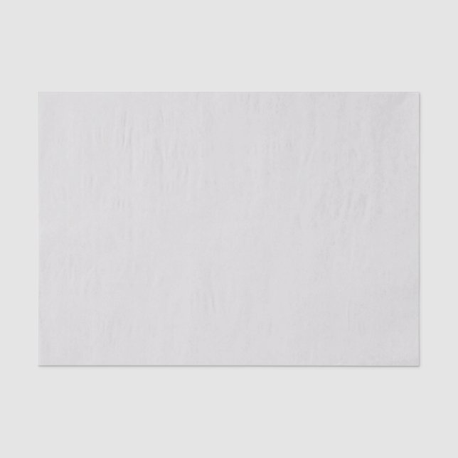 Papier de soie personnalisé blanc platine (Recto)