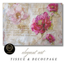 Papier de soie pour cadeaux en découpage avec écri