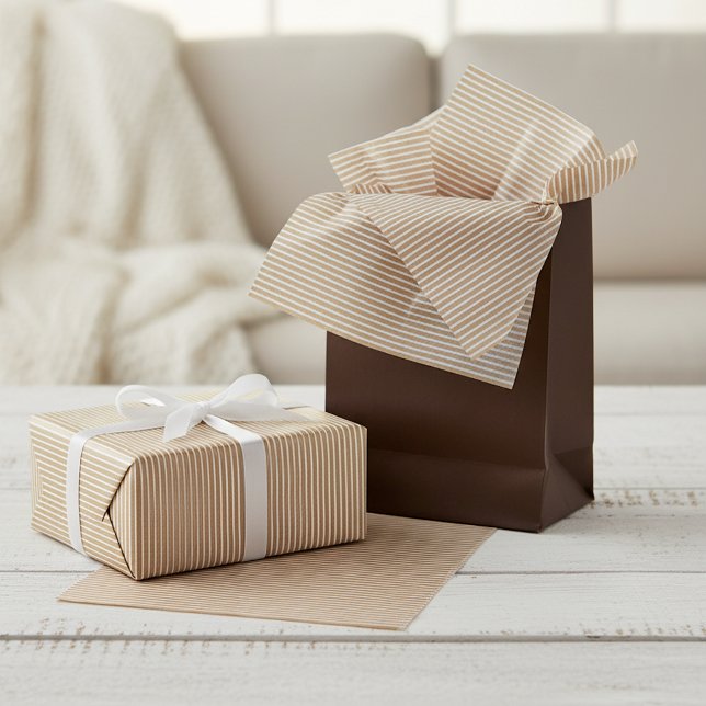 Papier de soie pour emballage cadeau Kraft marron  (Créateur téléchargé)