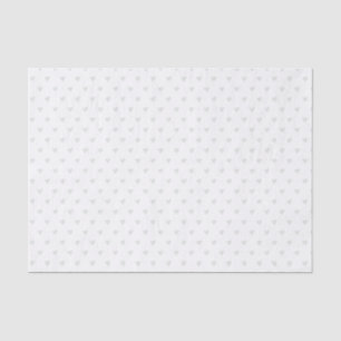 Papier de soie rose coeur