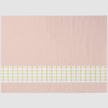 Papier de soie tournesol et marguerite