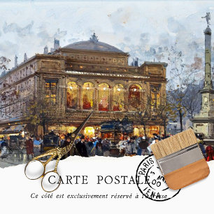 Papier de soie vintage Paris Femmes