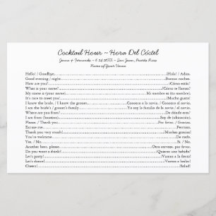Papier Début de la conversation de l'heure du cocktail bi