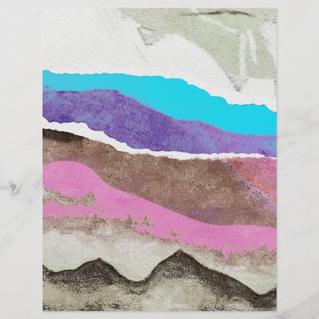 Papier déchiré (Devant)