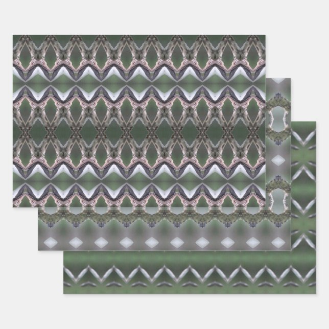 Papier Décoratif Ou Enveloppement Cadeau (Lot)