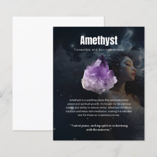 Papier Découvrez la magie des cristaux : Significations, 