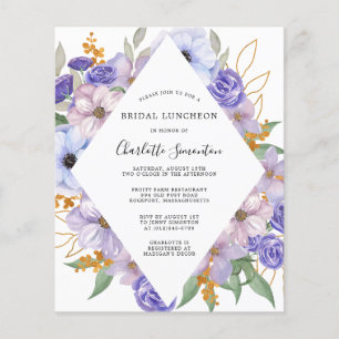 Papier Déjeuner nuptial fleuri Budget