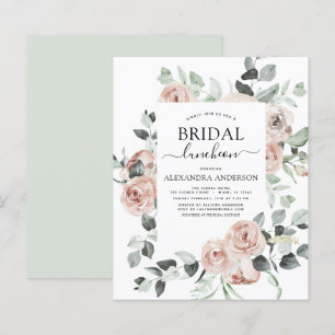 Papier Déjeuner sur la Fête des mariées rose Dusty Budget