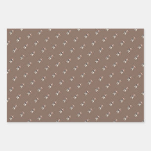 Papier d'emballage Bouledogue français