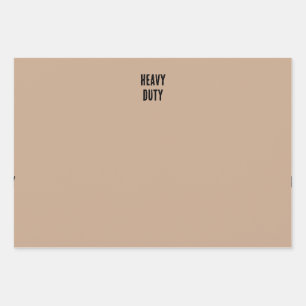 papier d'emballage brun lourd