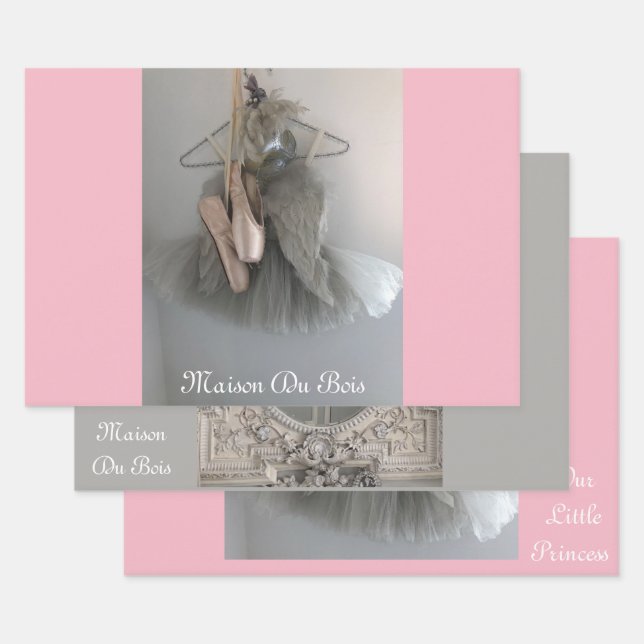 Papier d'emballage chic Shabby (Lot)