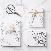 Papier d'emballage de Noël