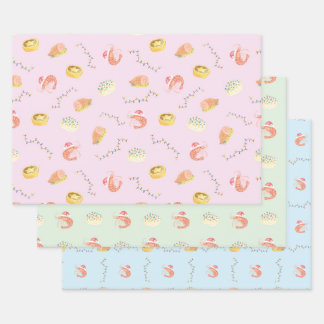 Papier d'emballage de Noël