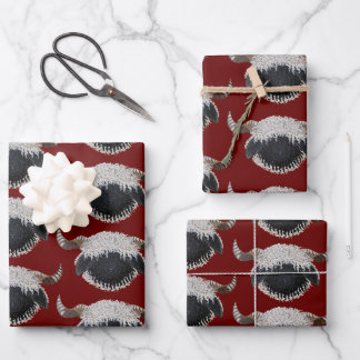 Papier d'emballage de Noël Valais Blreconnaît