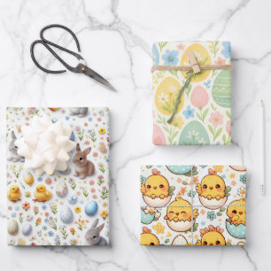 Papier d'emballage de Pâques - Enfants