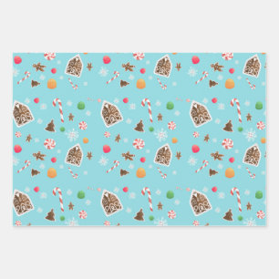 Papier d'emballage en pain d'épices