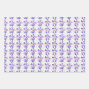 Papier d'emballage floral